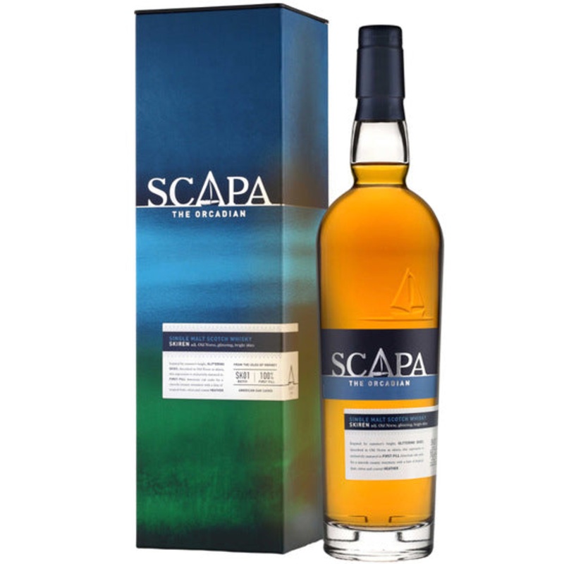 SCAPA SKIREN SINGLE MALT SCOTCH WHISKY 700ML @ Lethbridge [1011152] 700 ml