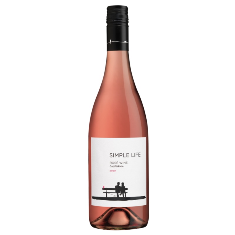 SIMPLE LIFE ROSE WINE CALIFORNIA 2020 750ML 750ML