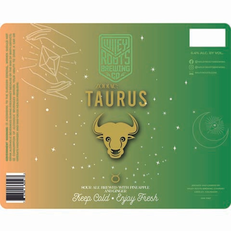Wiley Roots Zodiac Taurus Sour Ale 16OZ SINGLE CAN