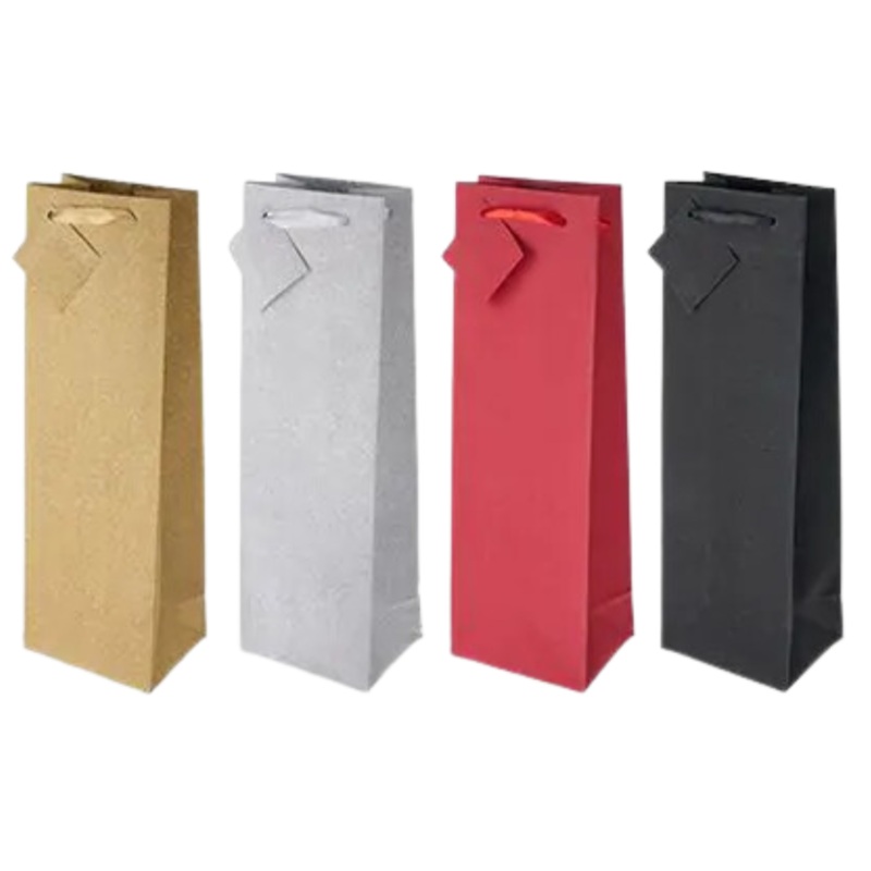 Assorted No-Mess Glitter Wine Bag