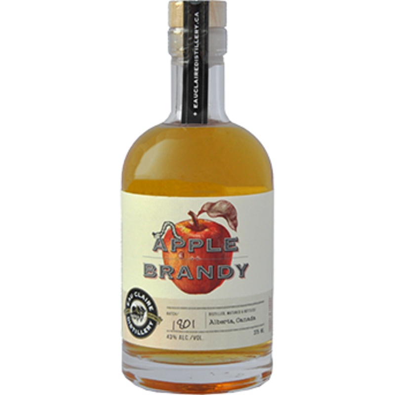 EAU CLAIRE APPLE BRANDY 375 ML