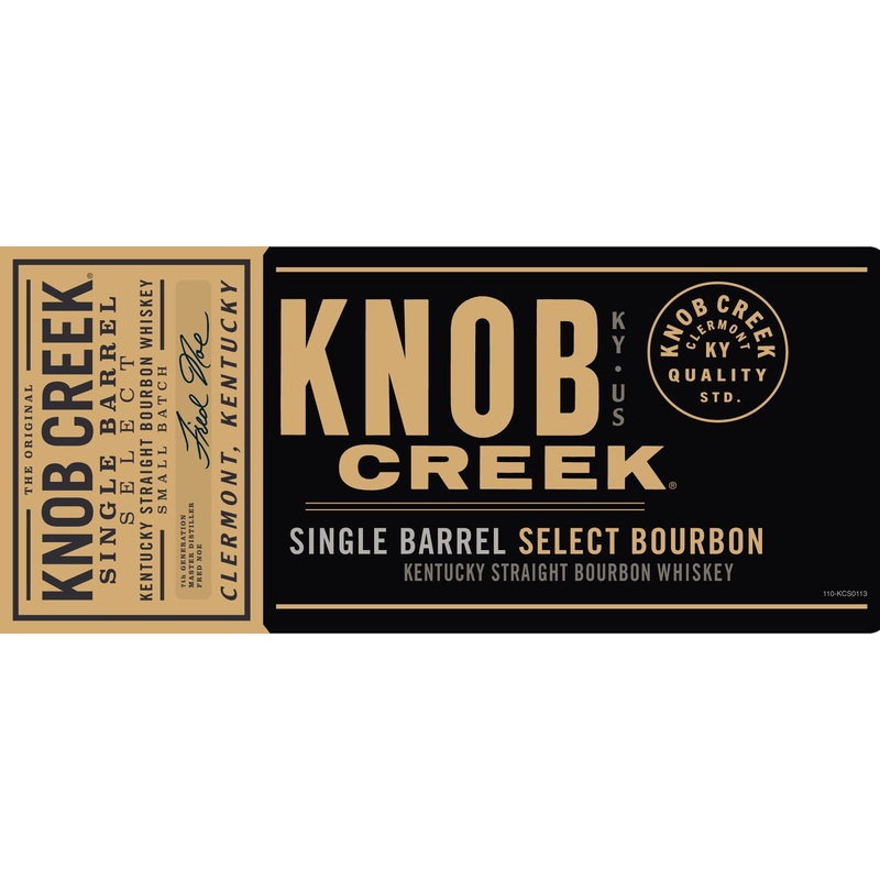 Knob Creek Single Barrel Select Bourbon 750ml