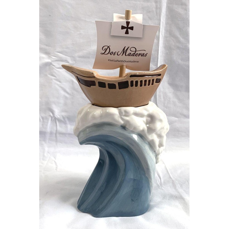 Misc Glassware Dos Madres Wave w/ship Glass