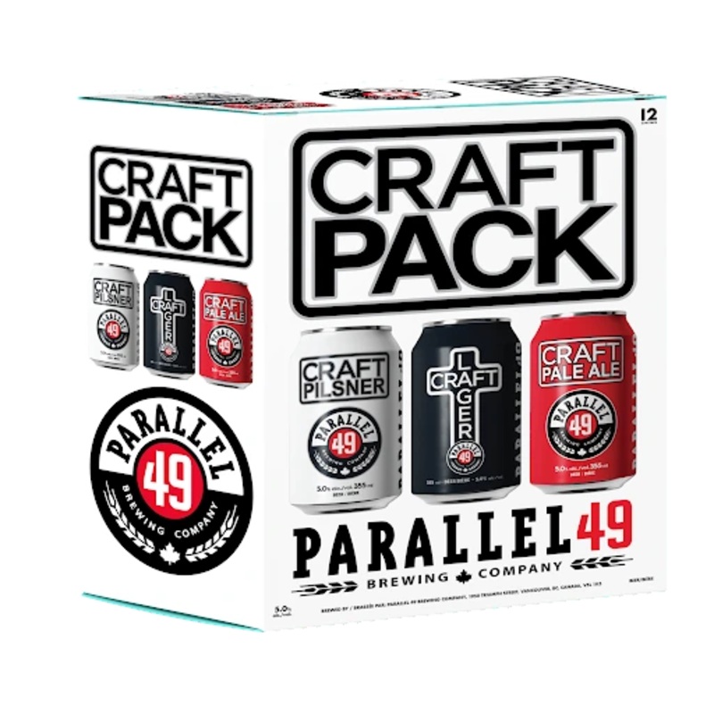 PARALLEL 49 CRAFT PACK 355ML 12PK CAN @ Windermere [1053489] 4260 ml