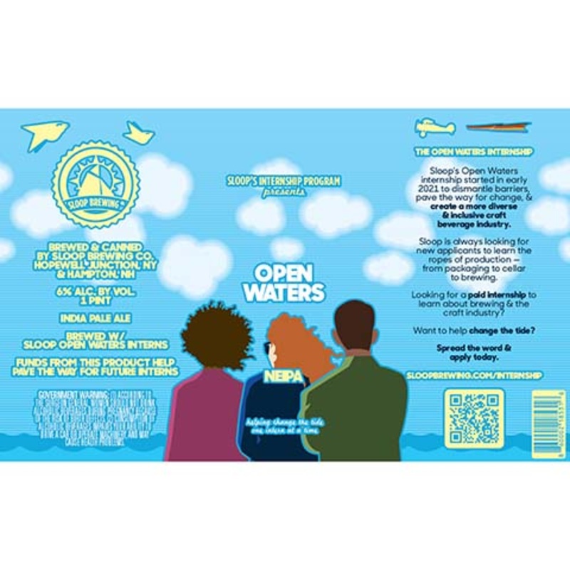 Sloop Open Waters NEIPA 16OZ SINGLE CAN