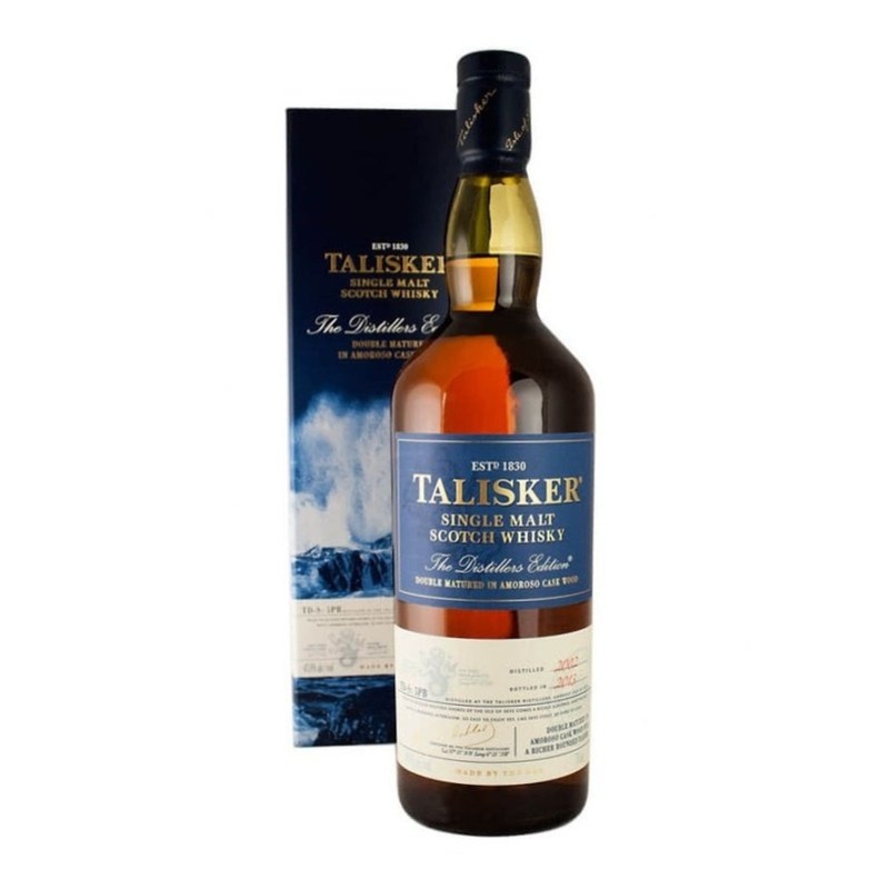 Talisker Distillers Edition Double Matured Amoroso Cask Single Malt Scotch Whisky (2021) 750ML BTL
