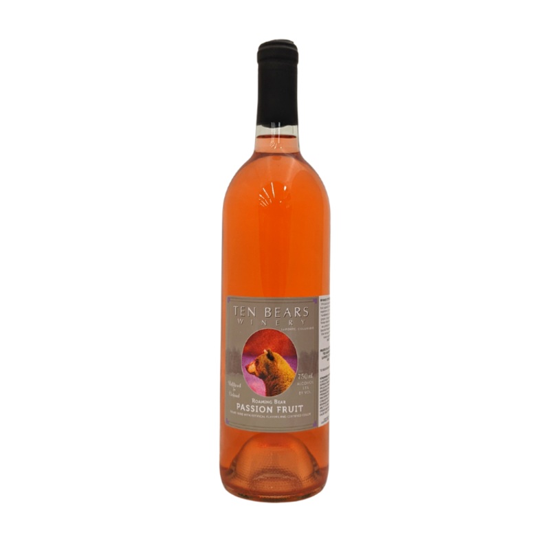 Ten Bears Winery Roaming Bear Passion Fruit 750ML