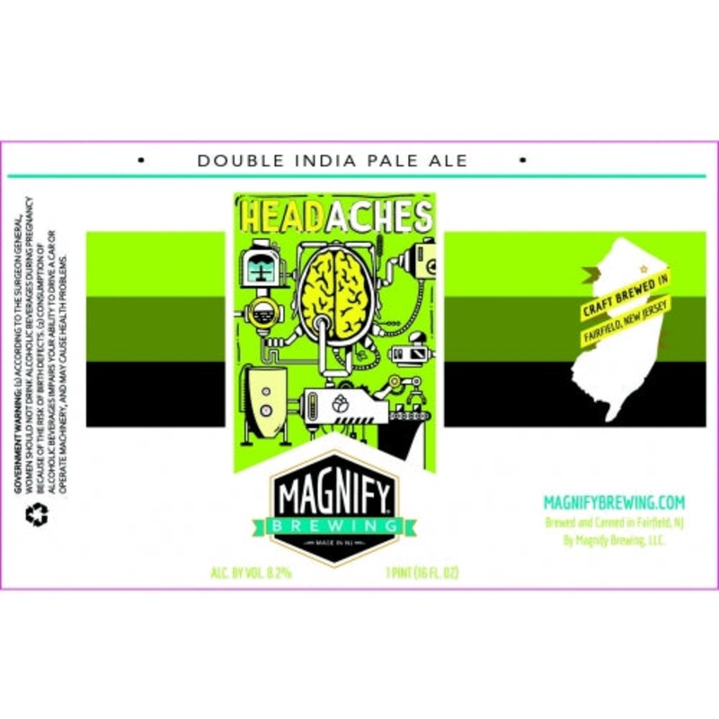 Magnify Brewing Headaches IPA 4pk