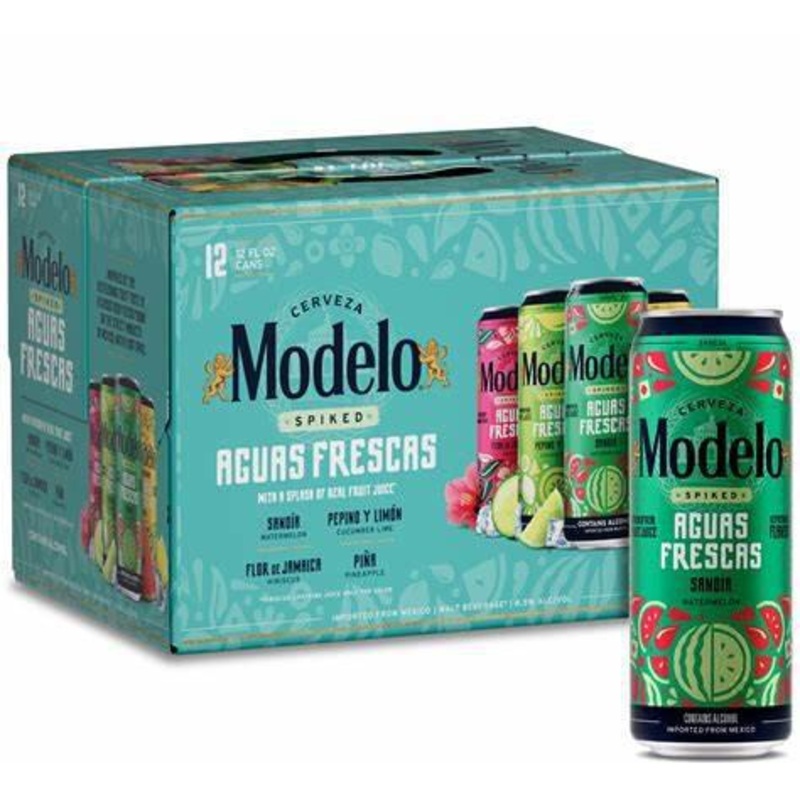 Malt Modelo Spiked 12pk Aquas Frescas