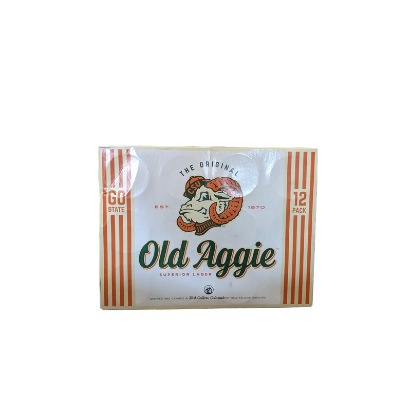New Belgium Old Aggie Lager 12 Pack Cans