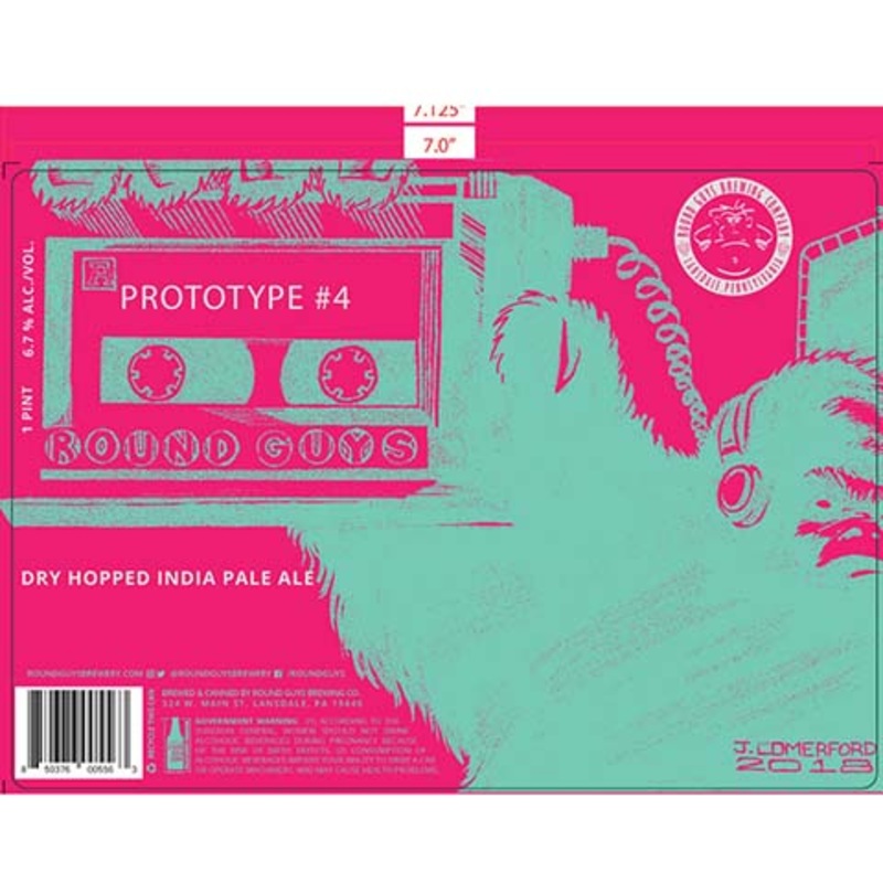 Round Guys Prototype #4 IPA 16OZ SINGLE CAN