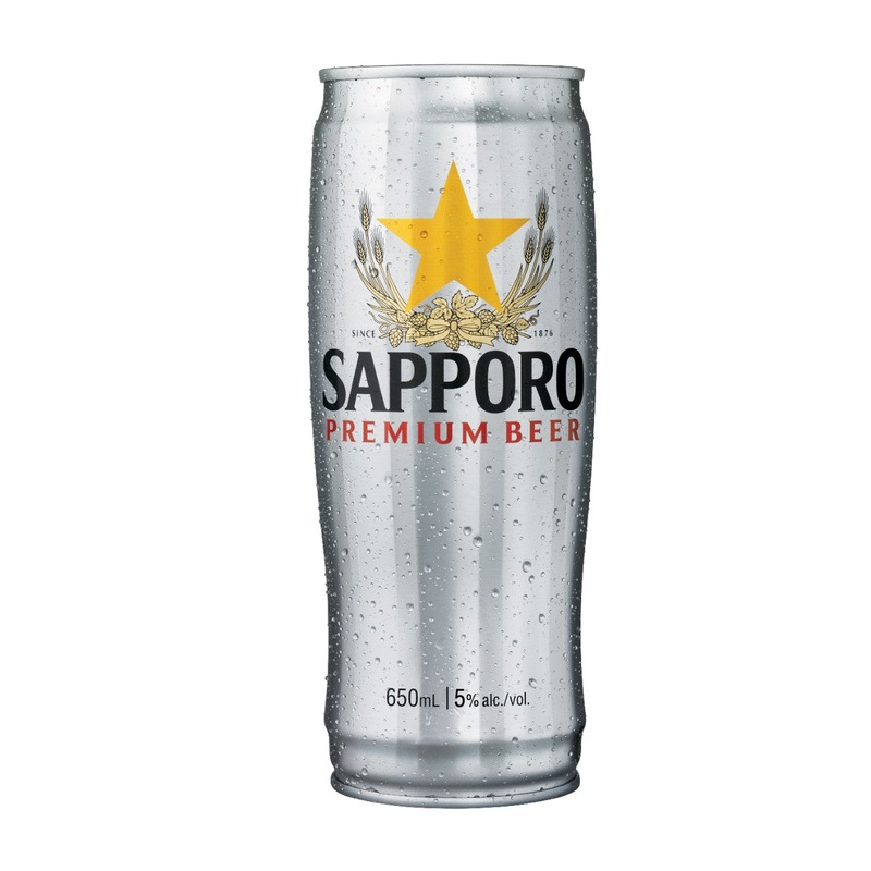 SAPPORO SINGLE CANS