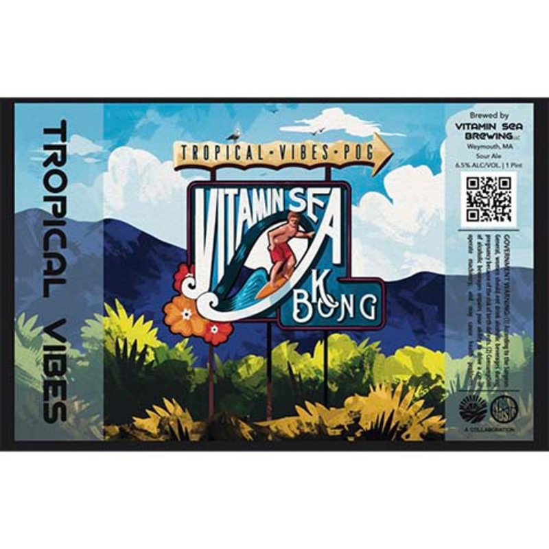 Vitamin Sea Tropical Vibes Sour 16OZ SINGLE CAN
