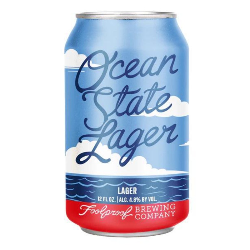 Beer RI Foolproof 12pk Can Ocean State Lager