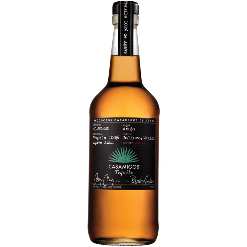 CASAMIGOS TEQUILA ANEJO 80 W/ 4 COASTERS 750ML 750ML