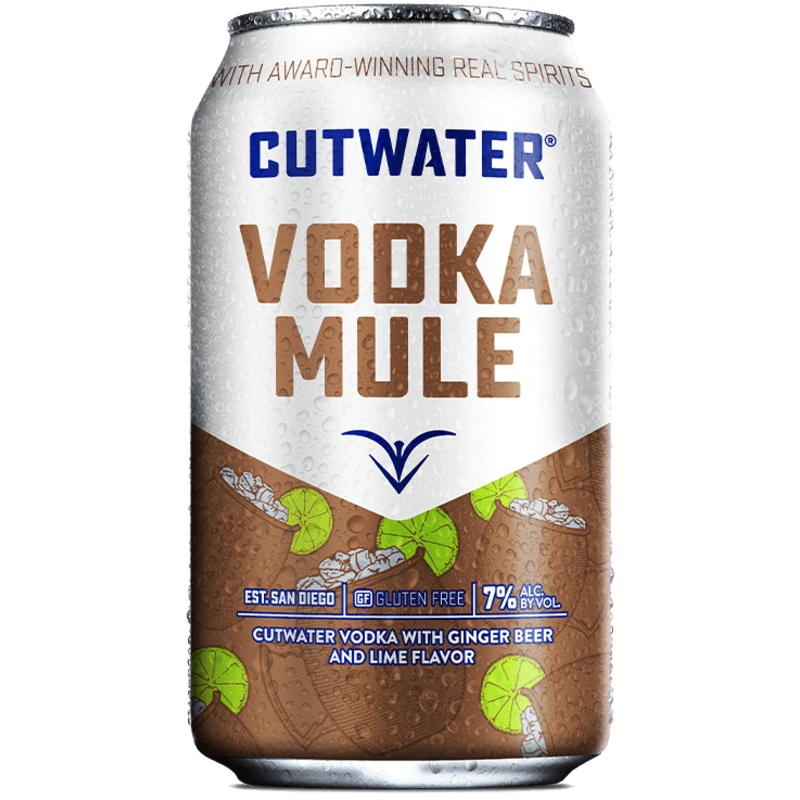Cocktail Cutwater Spirits 4pk Vodka Mule
