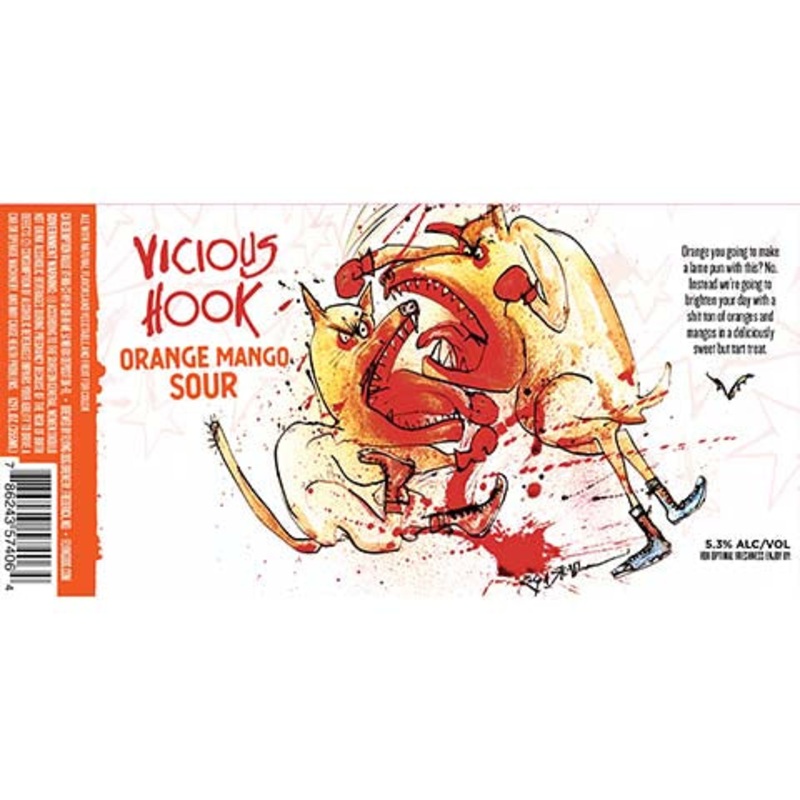 Flying Dog Vicious Hook Orange Mango Sour Ale 12OZ SINGLE BTL