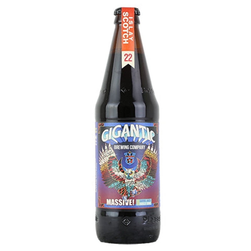 Gigantic Massive! Islay Scotch Barrel-Aged Barley Wine 2022 500ML BTL