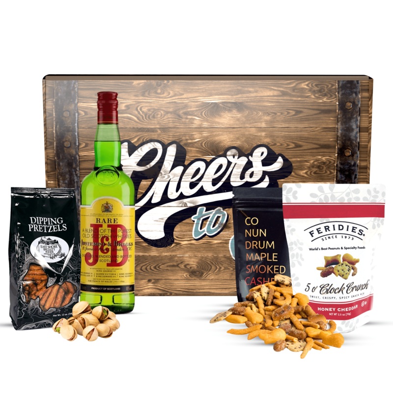 J&B Whiskey Gift Basket Cheers