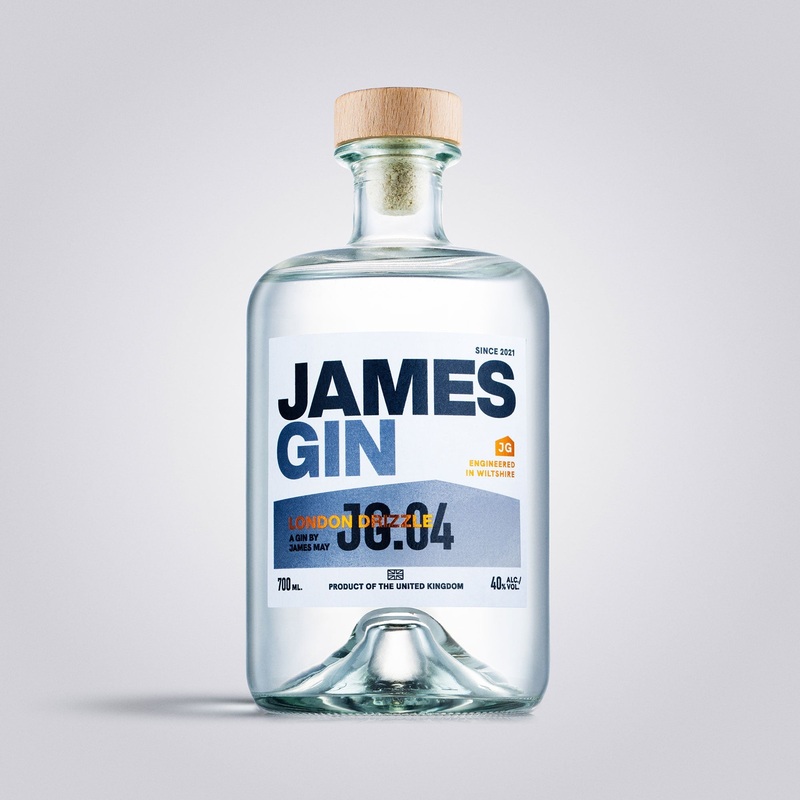 James Gin London Drizzle 700mL 80 Proof Single Bottle