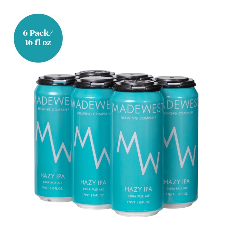 MadeWest Brewing Hazy IPA Beer 6pk 16 fl oz Cans