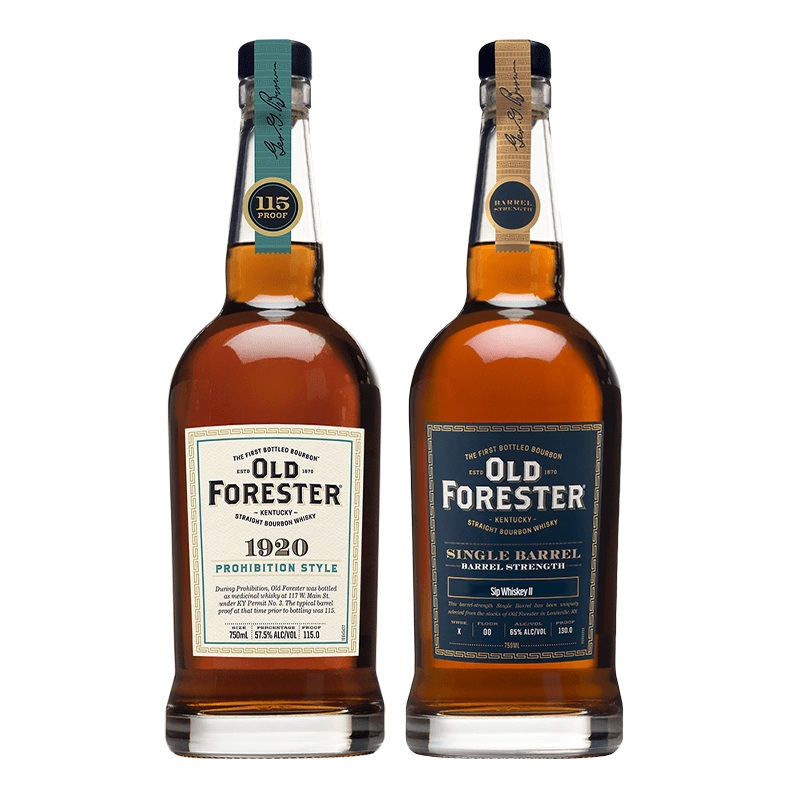 Old Forester Single Barrel Strength Sip Whiskey II Bundle