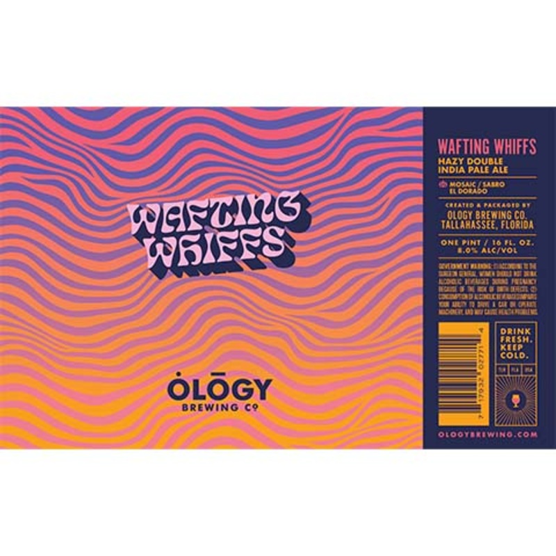 Ology Wafting Whiffs Hazy DIPA 16OZ SINGLE CAN