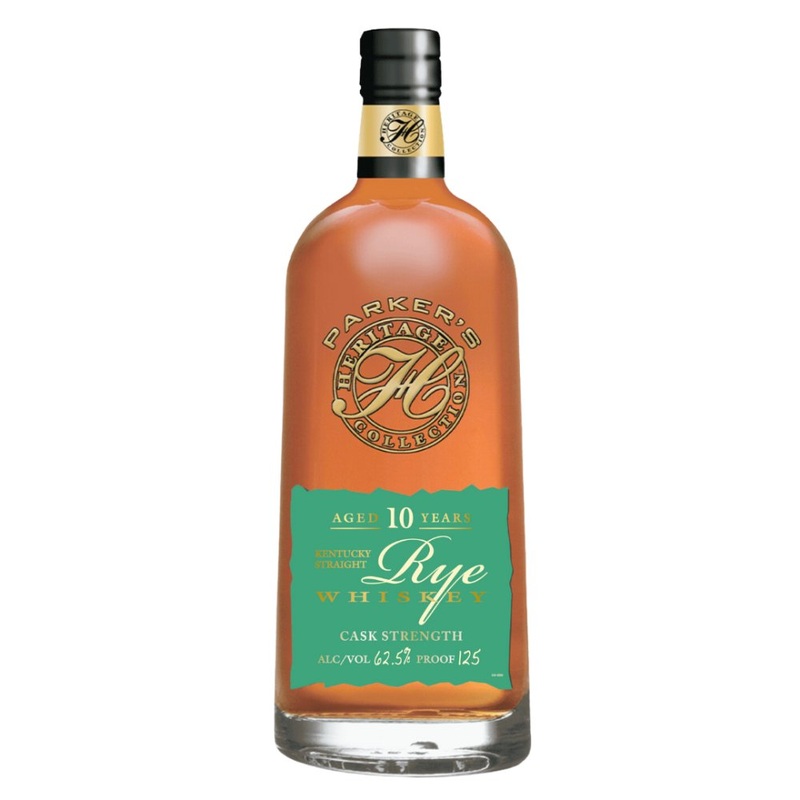 Parkers Heritage Collection 10 Year Old Cask Strength Straight Rye