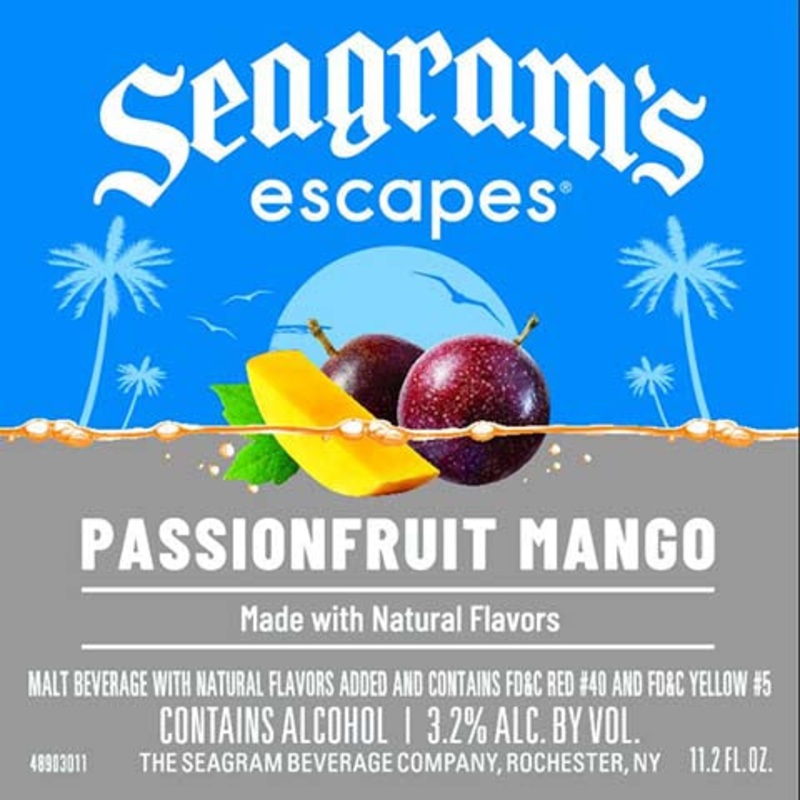 Seagrams Passionfruit Mango 330ML BTL