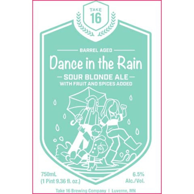 Take 16 Dance in the Rain Sour Blonde Ale 750ML BTL