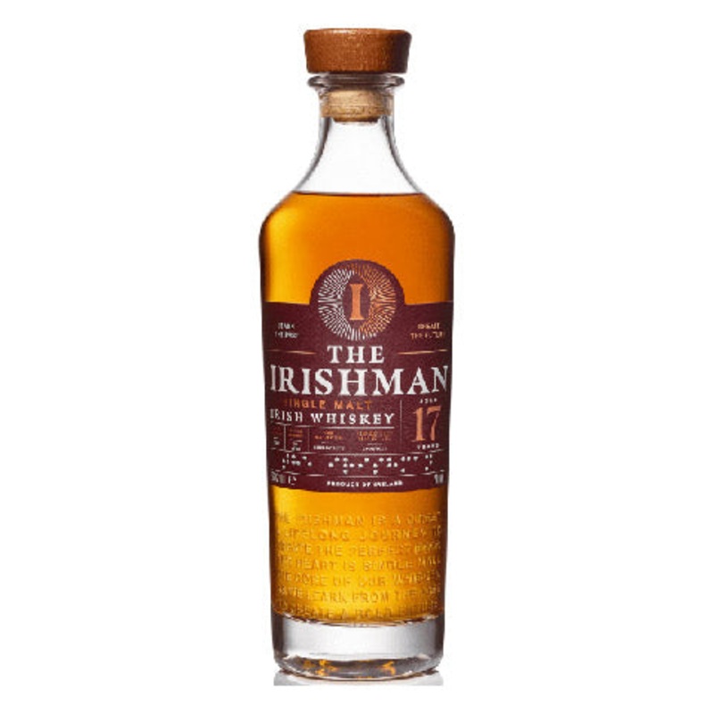 The Irishman 17 Year Old Single Malt Irish Whiskey 750ML BTL