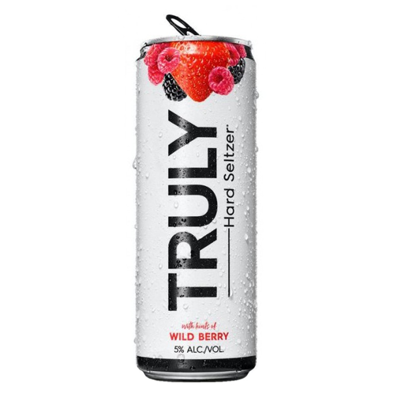 Truly Sparkling Seltzer- Wild Berry 24oz Can