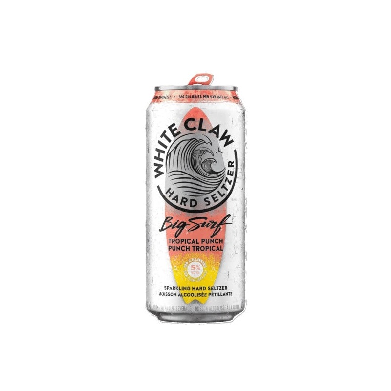 WHITE CLAW HARD SELTZER BIG SURF TROPICAL PUNCH 473ML CAN @ Southgate [1056596] 473 ml