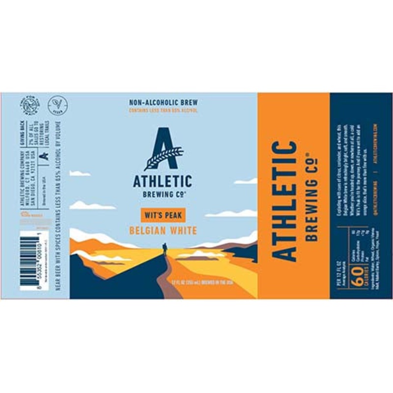 Athletic Wit’s Peak (Non-Alcoholic) 12OZ SINGLE CAN