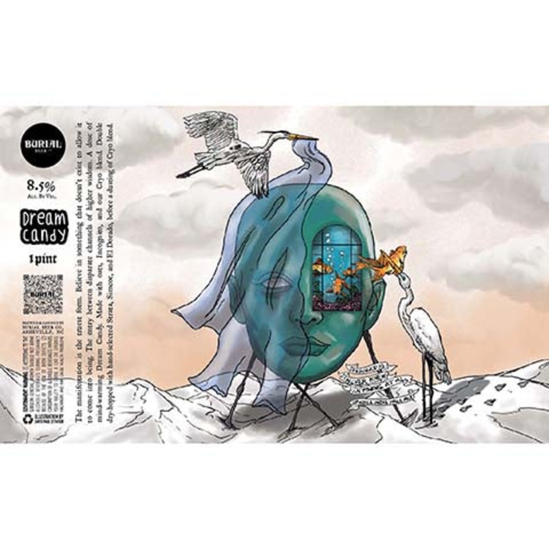 Burial Perhaps I Never Knew Anything At All DIPA 16OZ SINGLE CAN