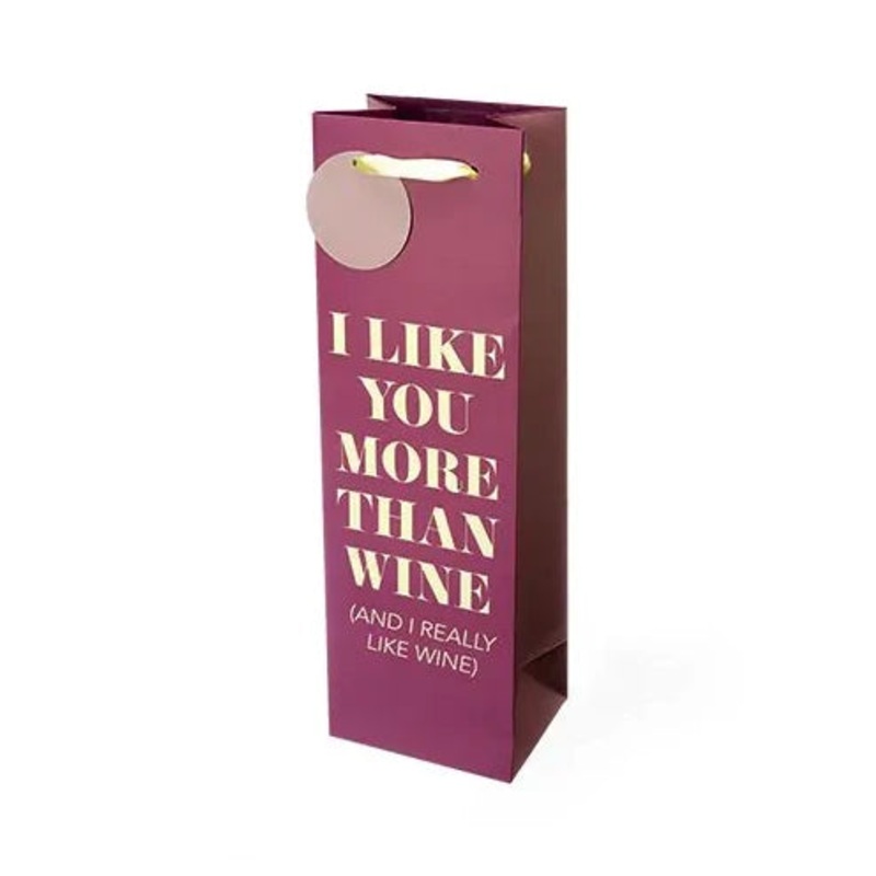 CAKEWALK I LIKE YOU MORE THAN I LIKE WINE GIFT BAG @ Township [1047914] ml