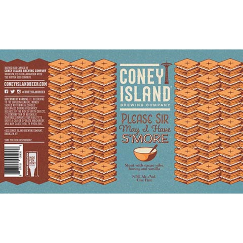 Coney Island Please Sir May I Have S’more Stout 16OZ SINGLE CAN