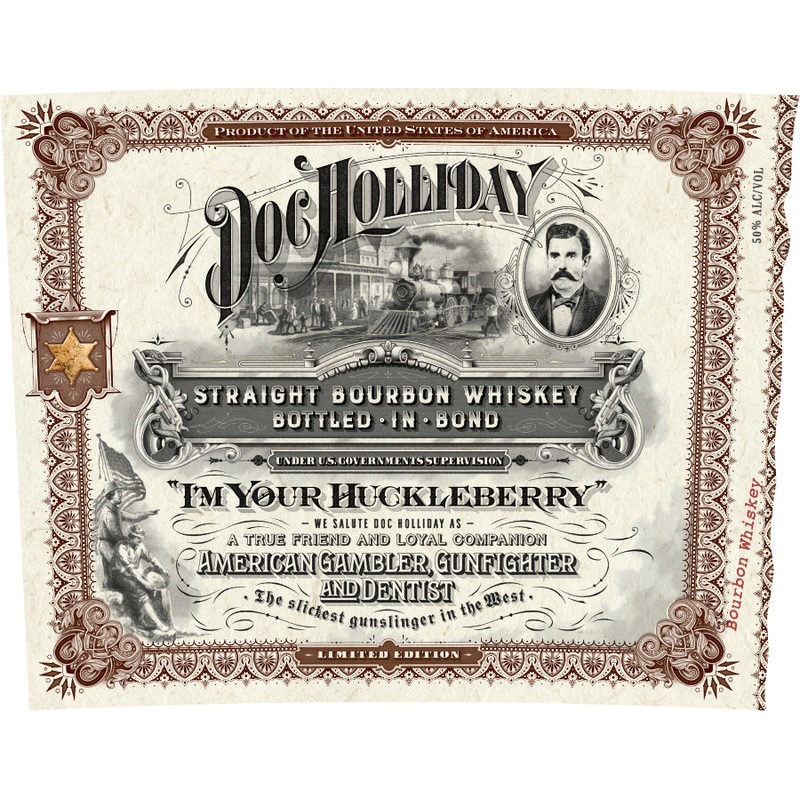 Doc Holliday Bottled in Bond Straight Bourbon Whiskey