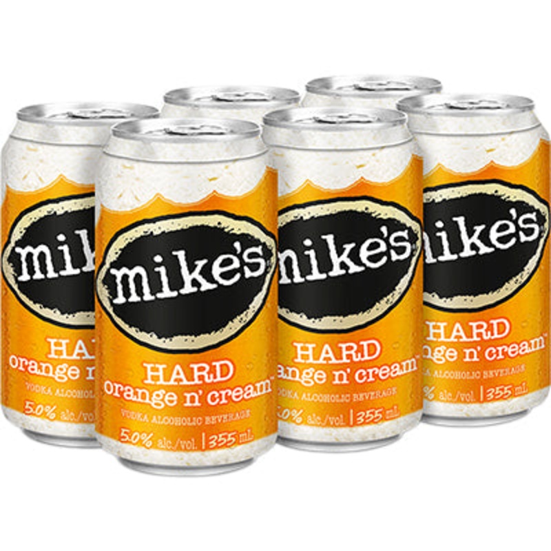 MIKE’S HARD ORANGE AND CREATIVE 6 CANS