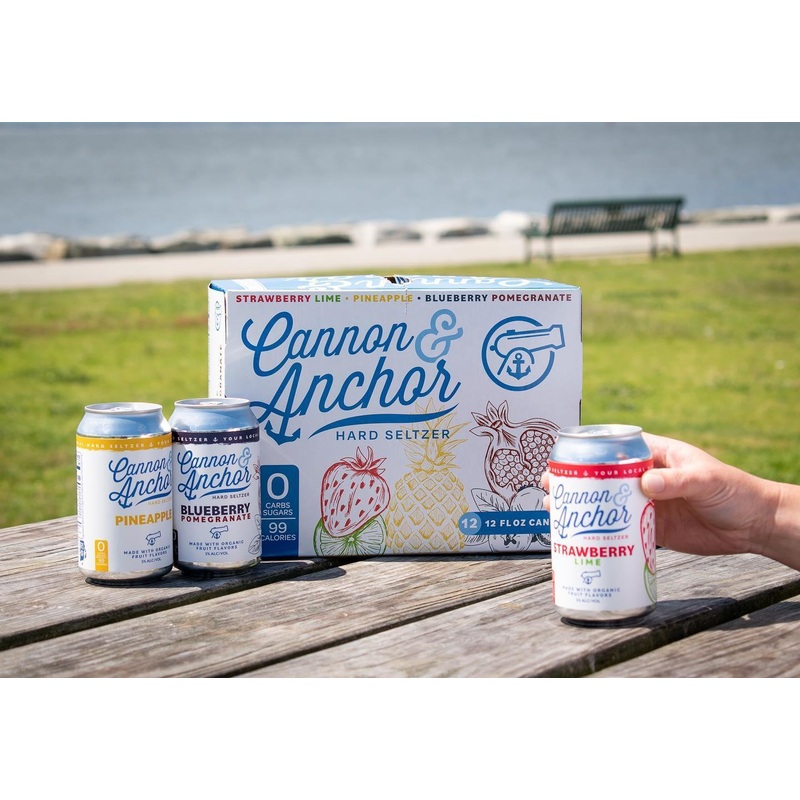 Seltzer Cannon & Anchor 12pk Variety