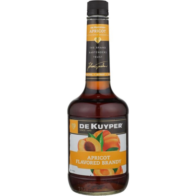 DEKUYPER APRICOT FLAVORED BRANDY 60 750ML 750ML