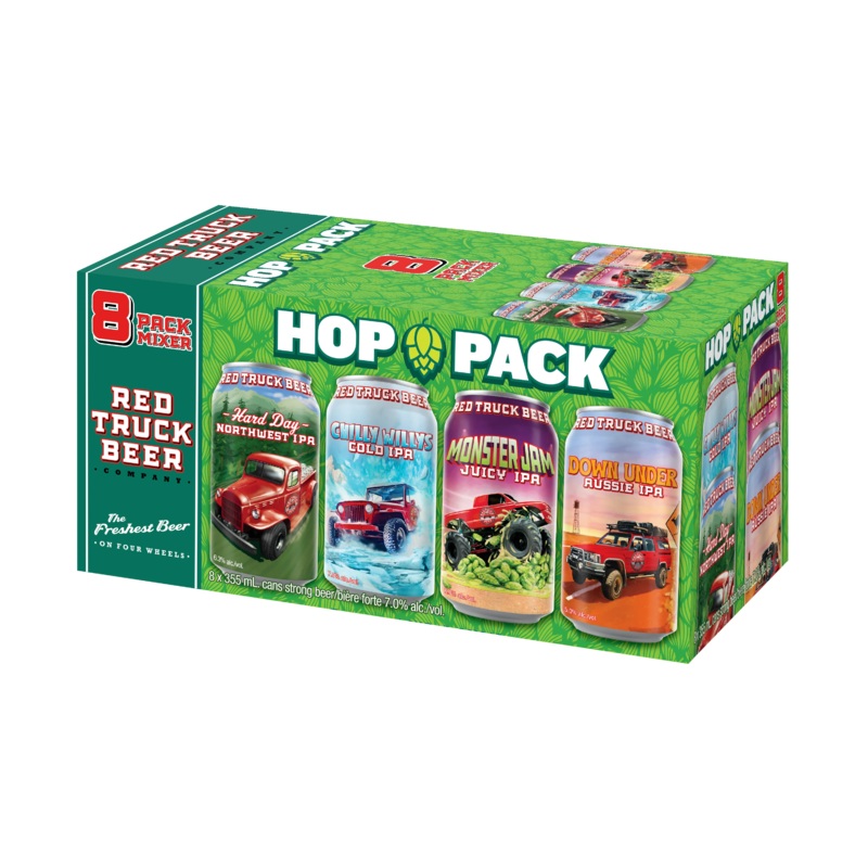RED TRUCK HOP PACK MIXER 355ML 8PK CAN @ Kelowna [1031960] 2840 ml