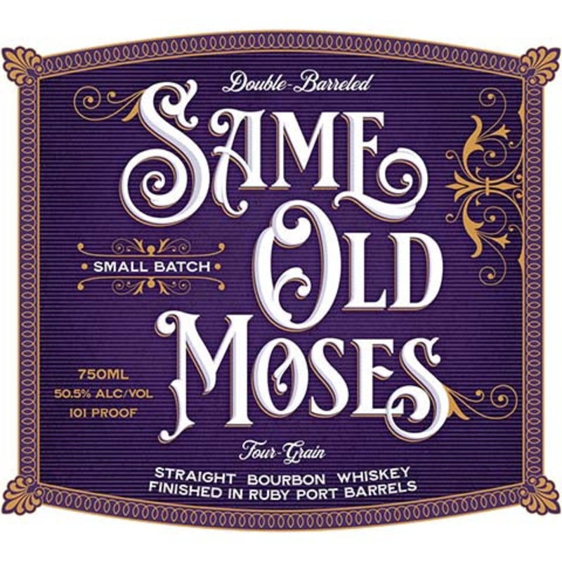 Same Old Moses Four Grain Straight Bourbon Whiskey 750ML BTL
