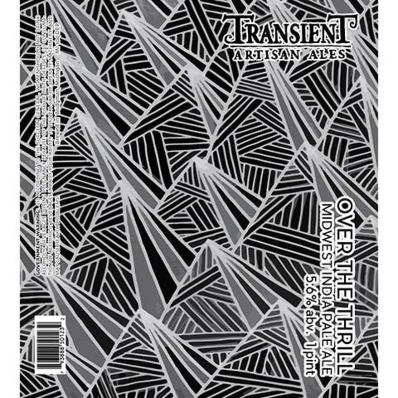 Transient Artisan Ales Over The Thrill IPA 16OZ SINGLE CAN