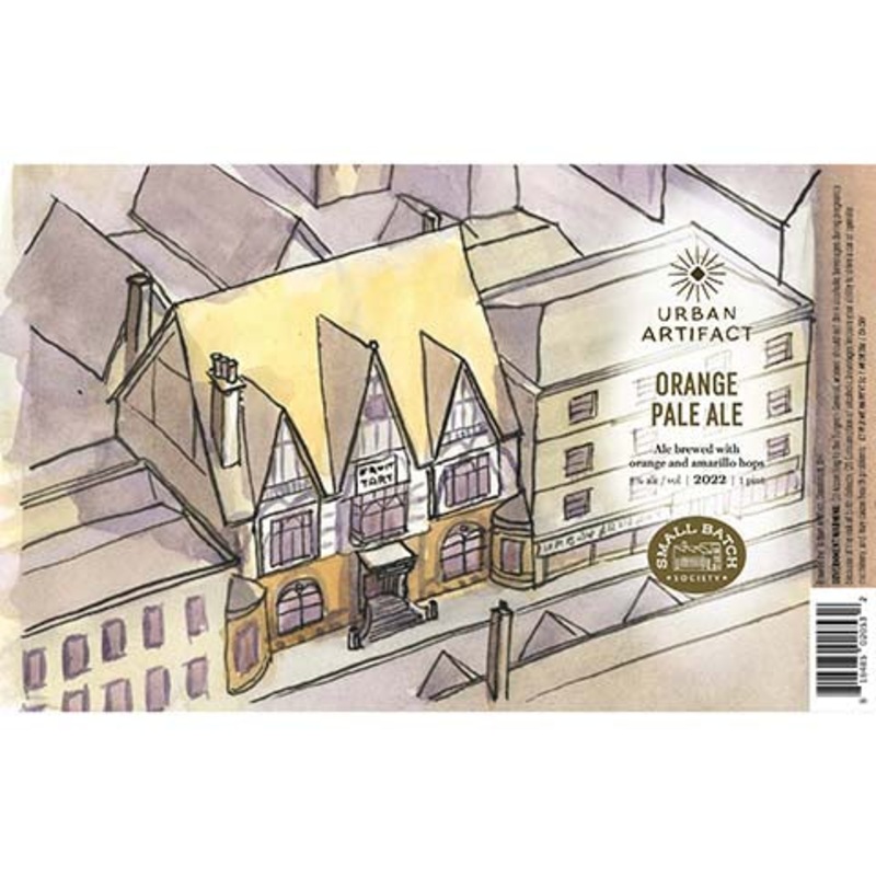 Urban Artifact Orange Pale Ale 16OZ SINGLE CAN