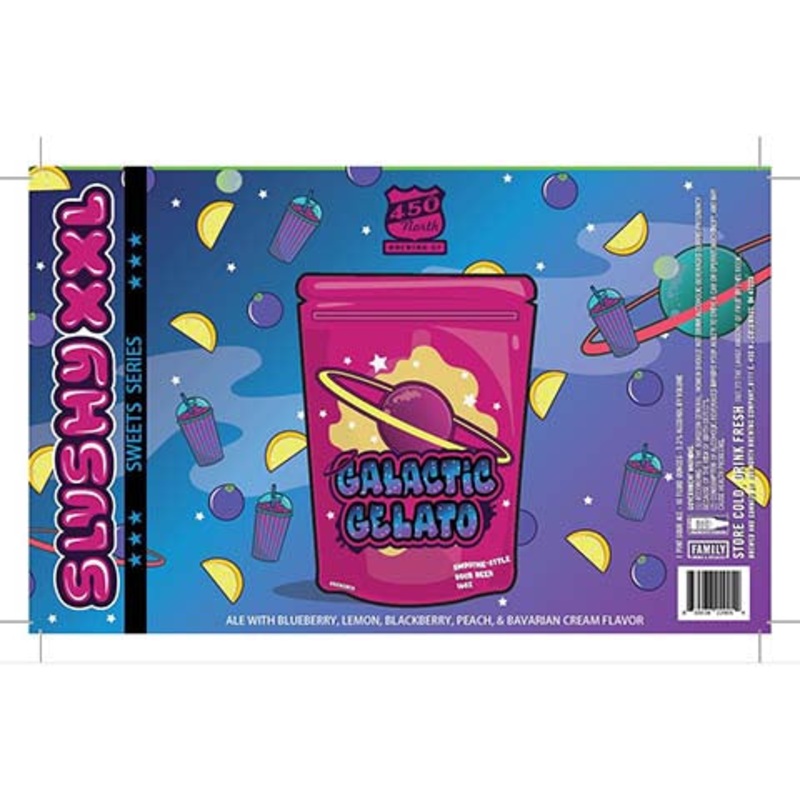 450 North Galactic Gelato Sour Ale 16OZ SINGLE CAN