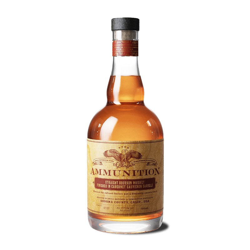 Ammunition Straight Bourbon Whiskey Finished in Cabernet Sauvignon Barrels