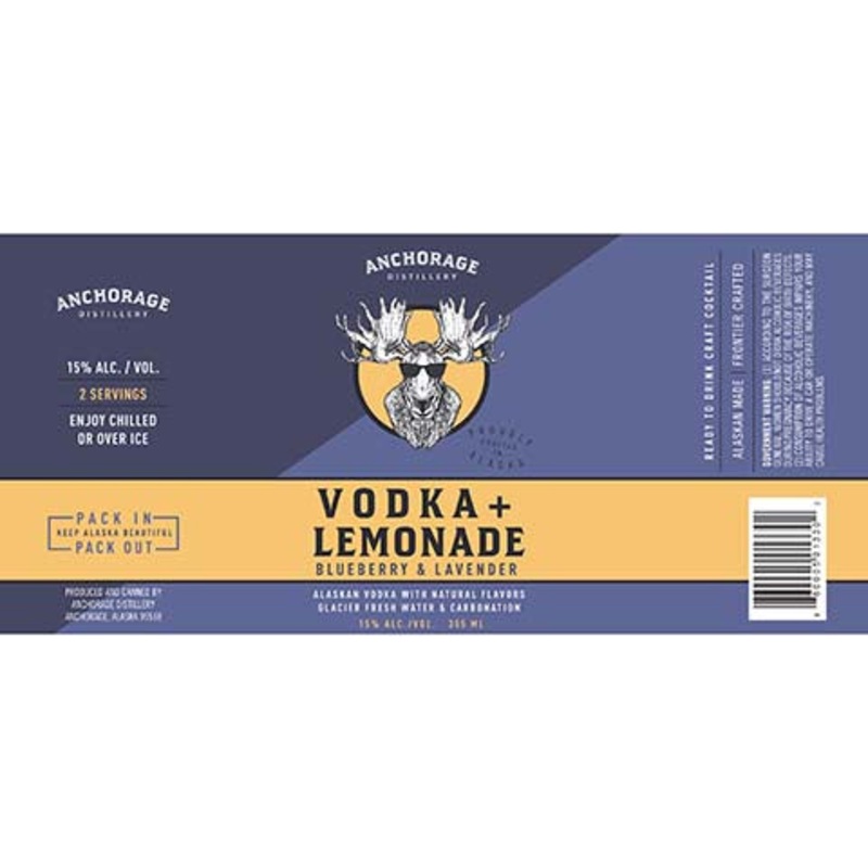 Anchorage Blueberry & Lavender Vodka+Lemonade 355ML CAN