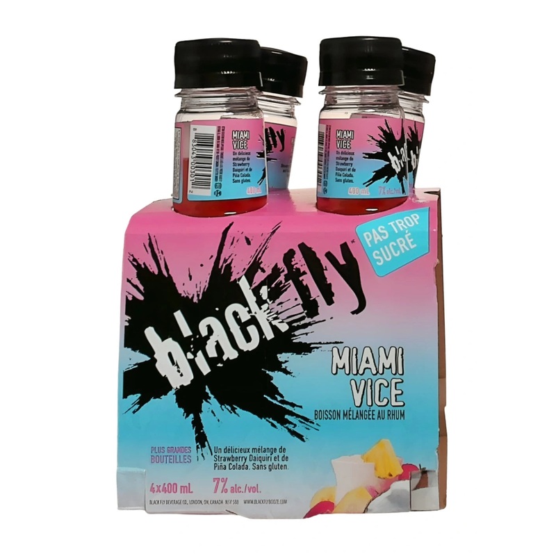 BLACK FLY MIAMI VICE 400ML 4PK BT @ Emerald Hills [1056367] 1600 ml