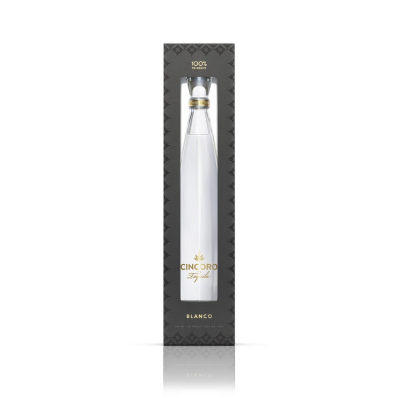 CINCORO TEQUILA BLANCO 80 W/ GIFT BOX 750ML 750ML